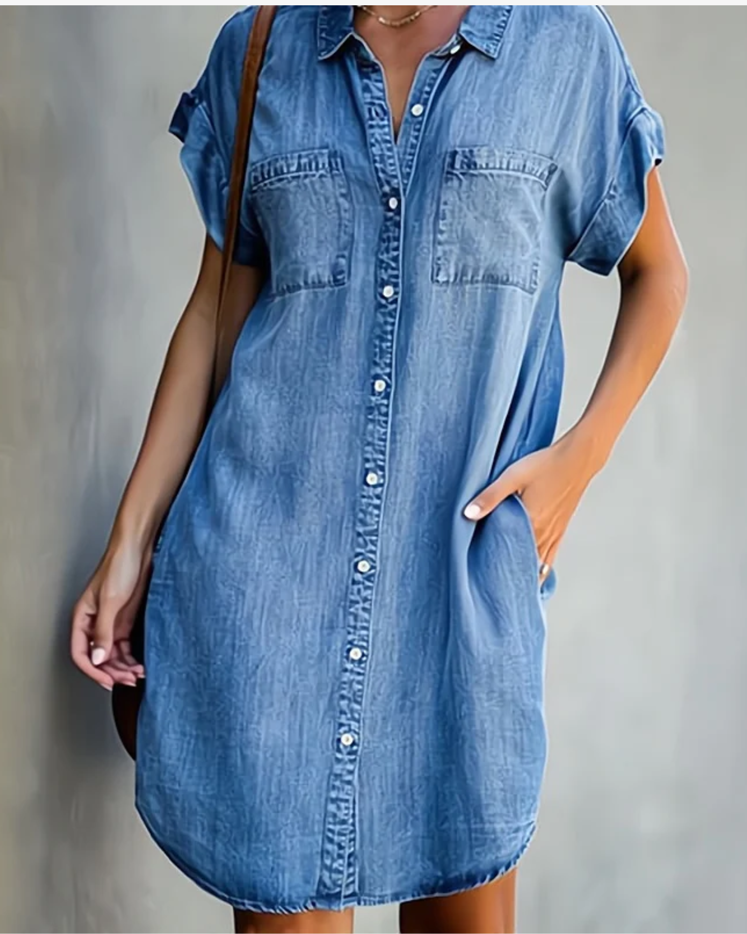 Stilla | Elegant Denimkjole