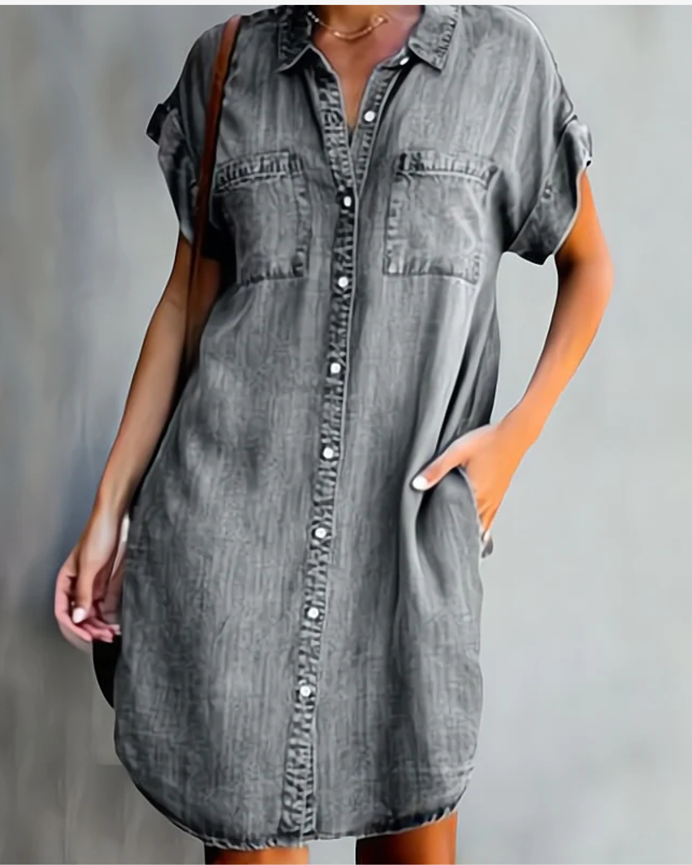 Stilla | Elegant Denimkjole