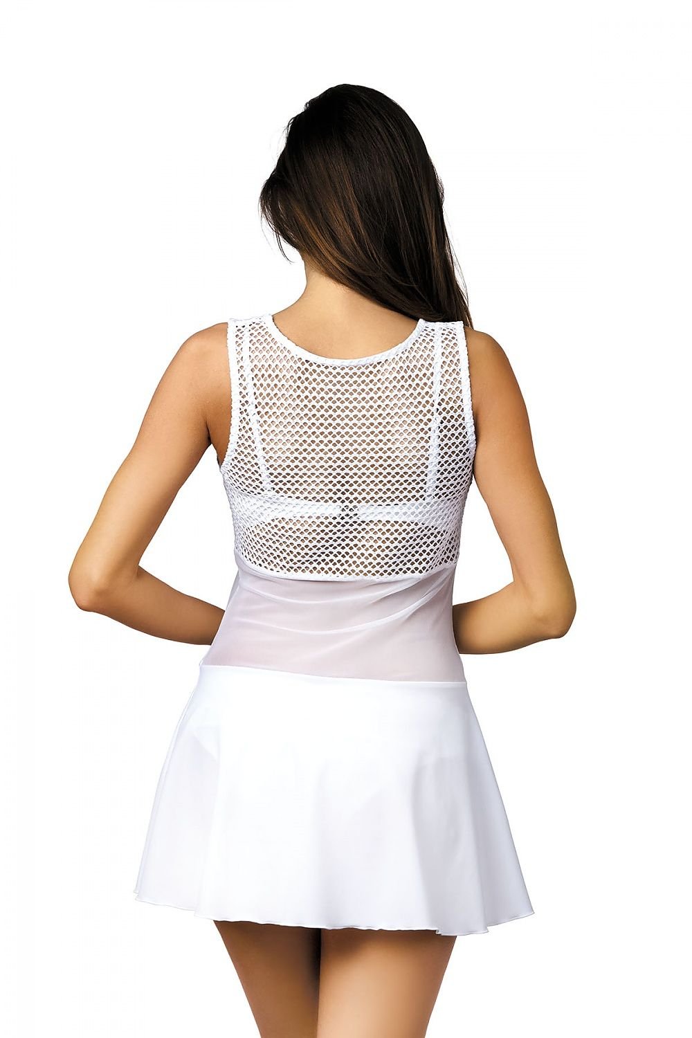 Stilla | Mesh Top Tulle Strand Tunika Dækskjorte Marko