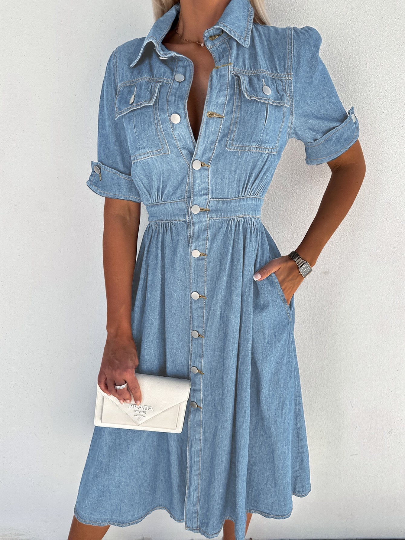 Stilla | Professionelt Denim Kjole Udsalg