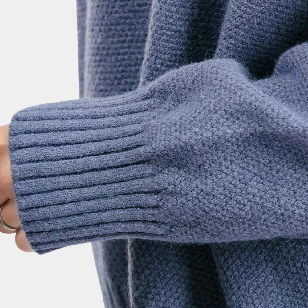 Stilla | Stilfuld Strikensemble Til Kvinder: Blødt Sweatshirt Og Stylisk Bukser