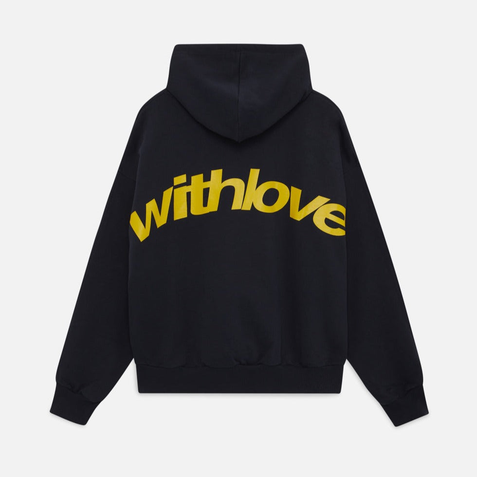 Stilla | Hættetrøje Med „with Love“ Print