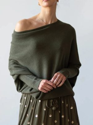 Stilla | Draperet Asymmetrisk Bluse