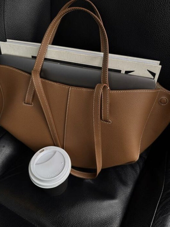 Stilla | Vintage Tote Bag Dame Rummelig Skuldertaske På Tilbud