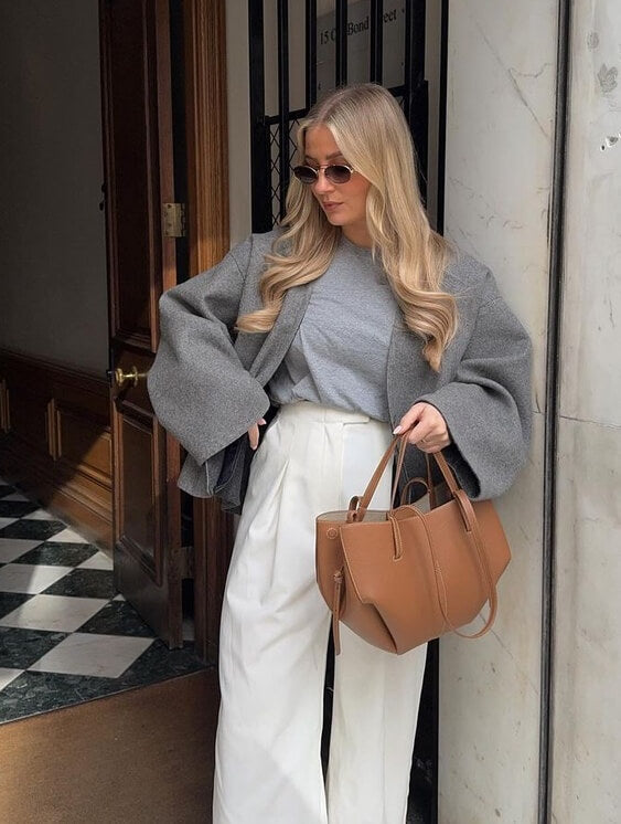 Stilla | Vintage Tote Bag Dame Rummelig Skuldertaske På Tilbud