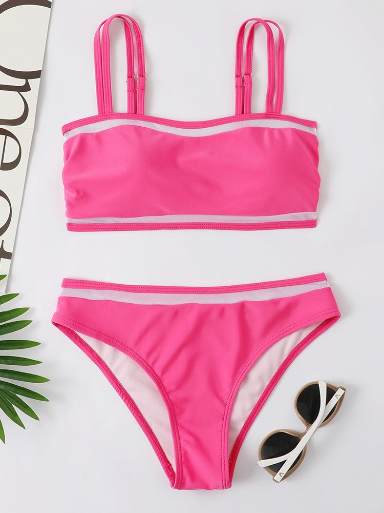 Stilla | Dame Bikini Tøj Sling Mesh Bikini to Delt Badedragt Rabat