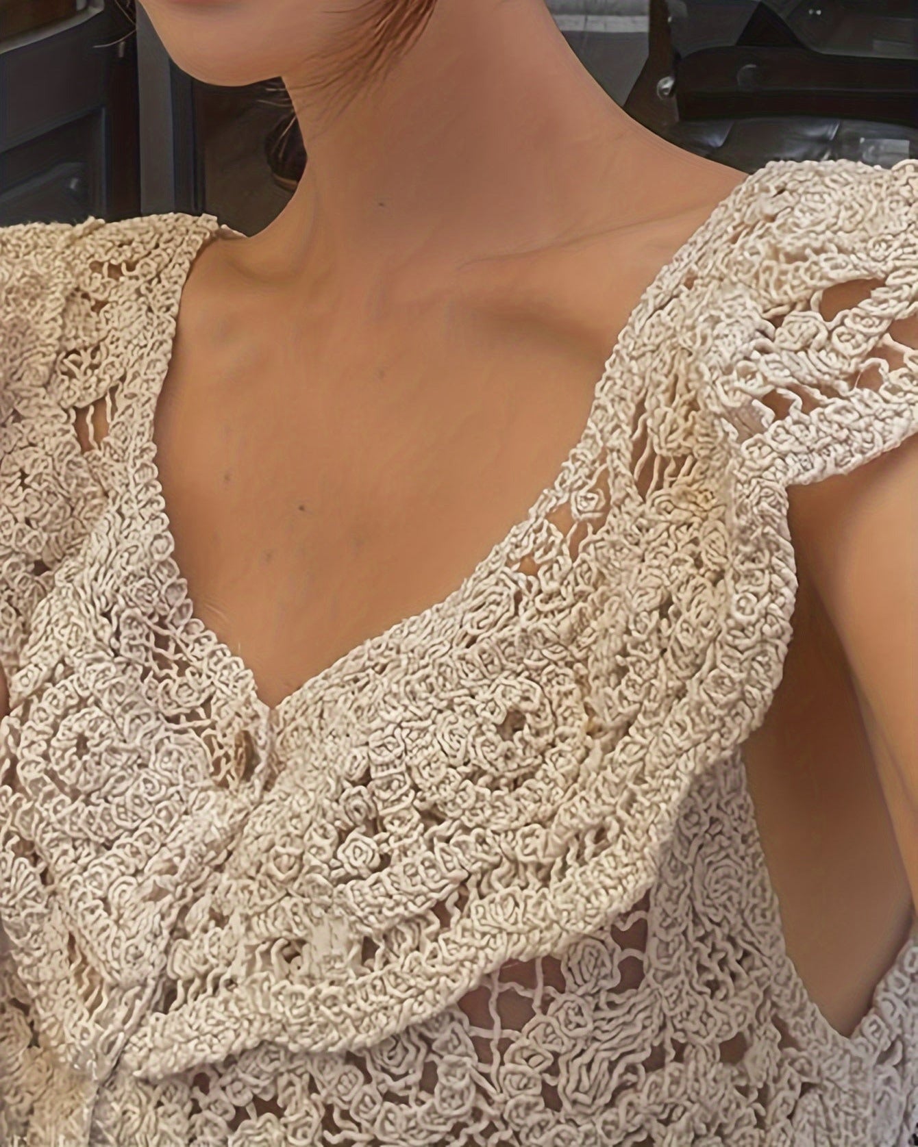 Stilla | Elegant Boho Bluse Med Knaplukning Hot på udsalg