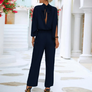 Stilla | Elegant Langærmet Jumpsuit