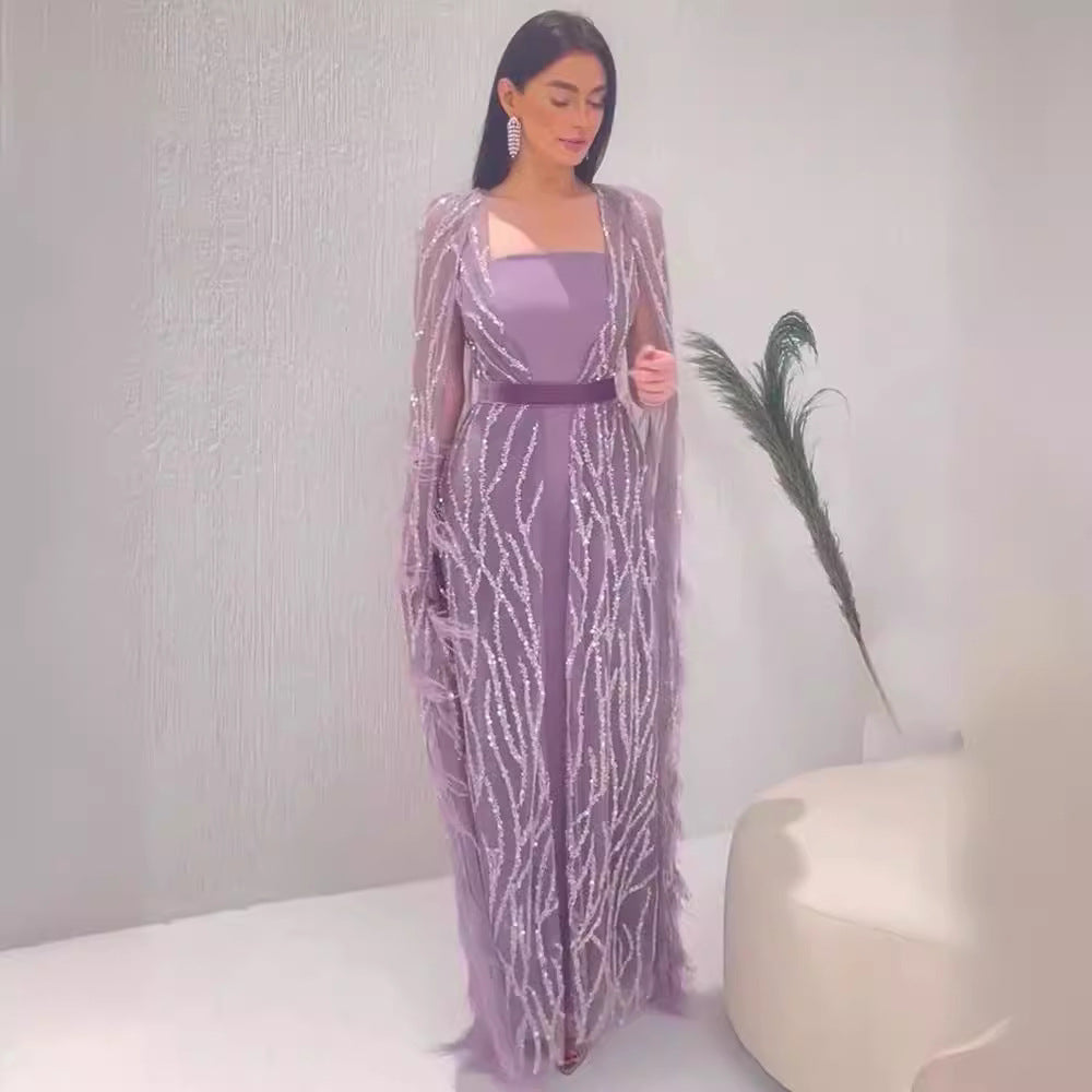 Stilla | Elegant Banketkjole Sexy Lang Nederdel