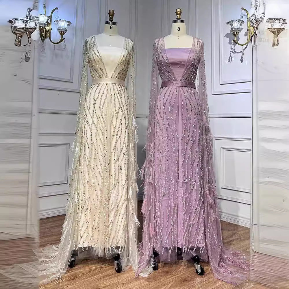 Stilla | Elegant Banketkjole Sexy Lang Nederdel