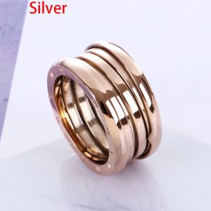 Stilla | Titanium Stål Rosaguld Ring Mode
