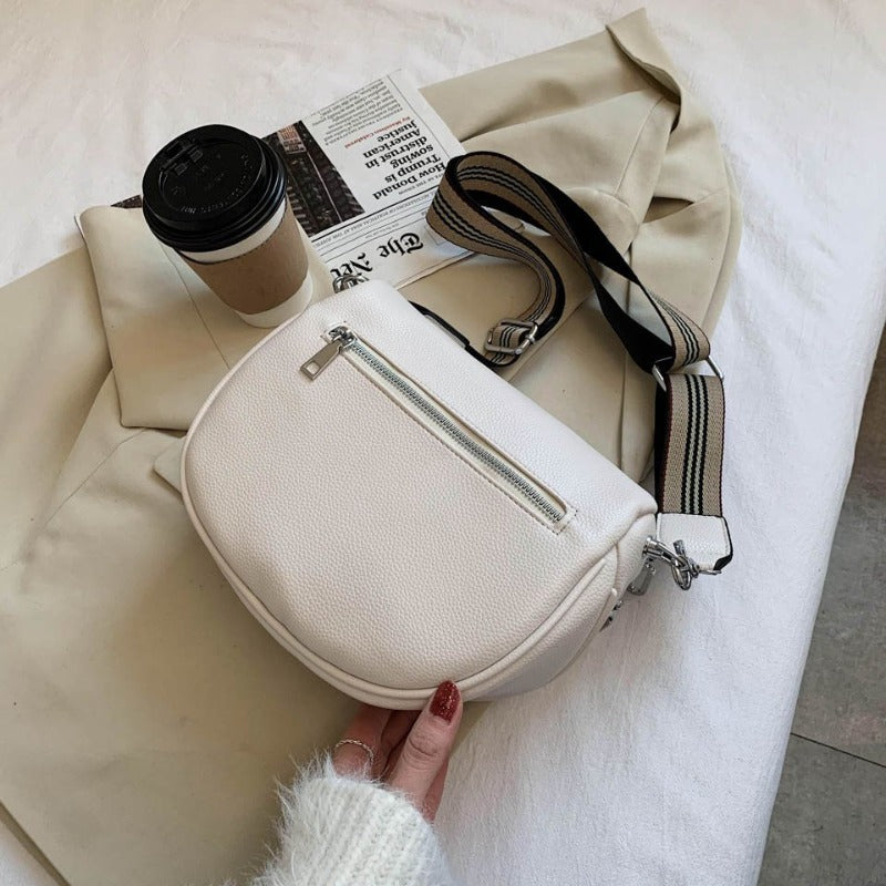 Stilla | Luksuriøs crossbody-taske lavet af vegansk læder
