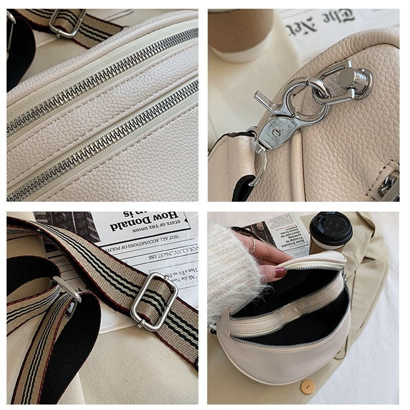 Stilla | Luksuriøs crossbody-taske lavet af vegansk læder