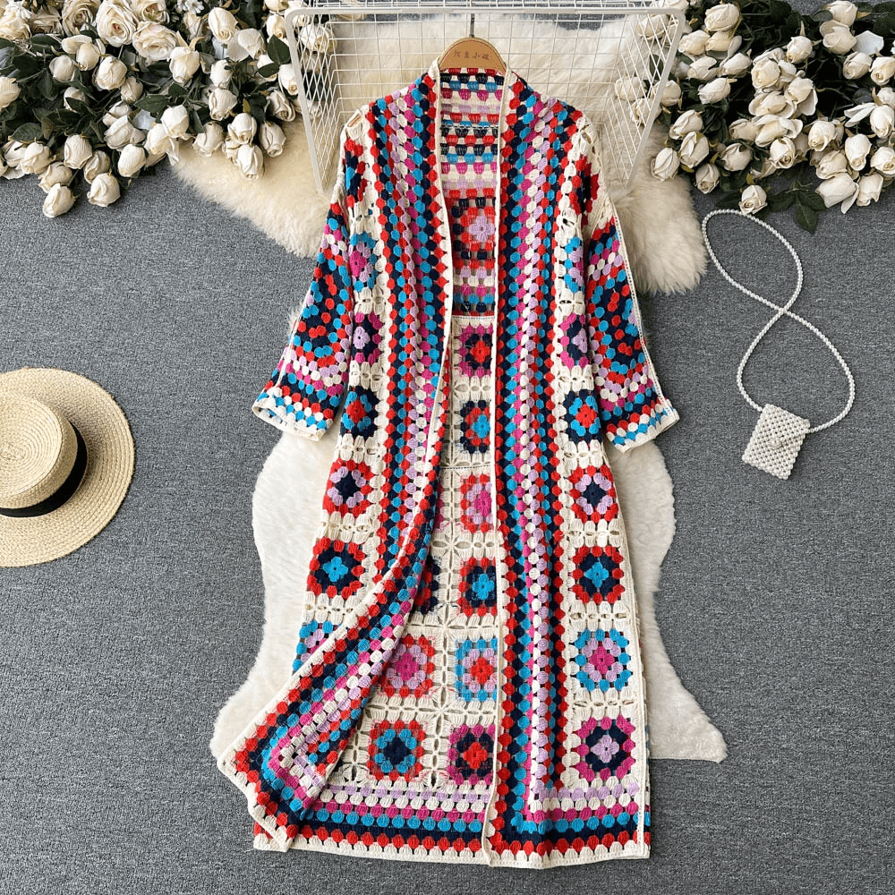 Stilla | Bohemia Cardigan med lange ærmer til kvinder