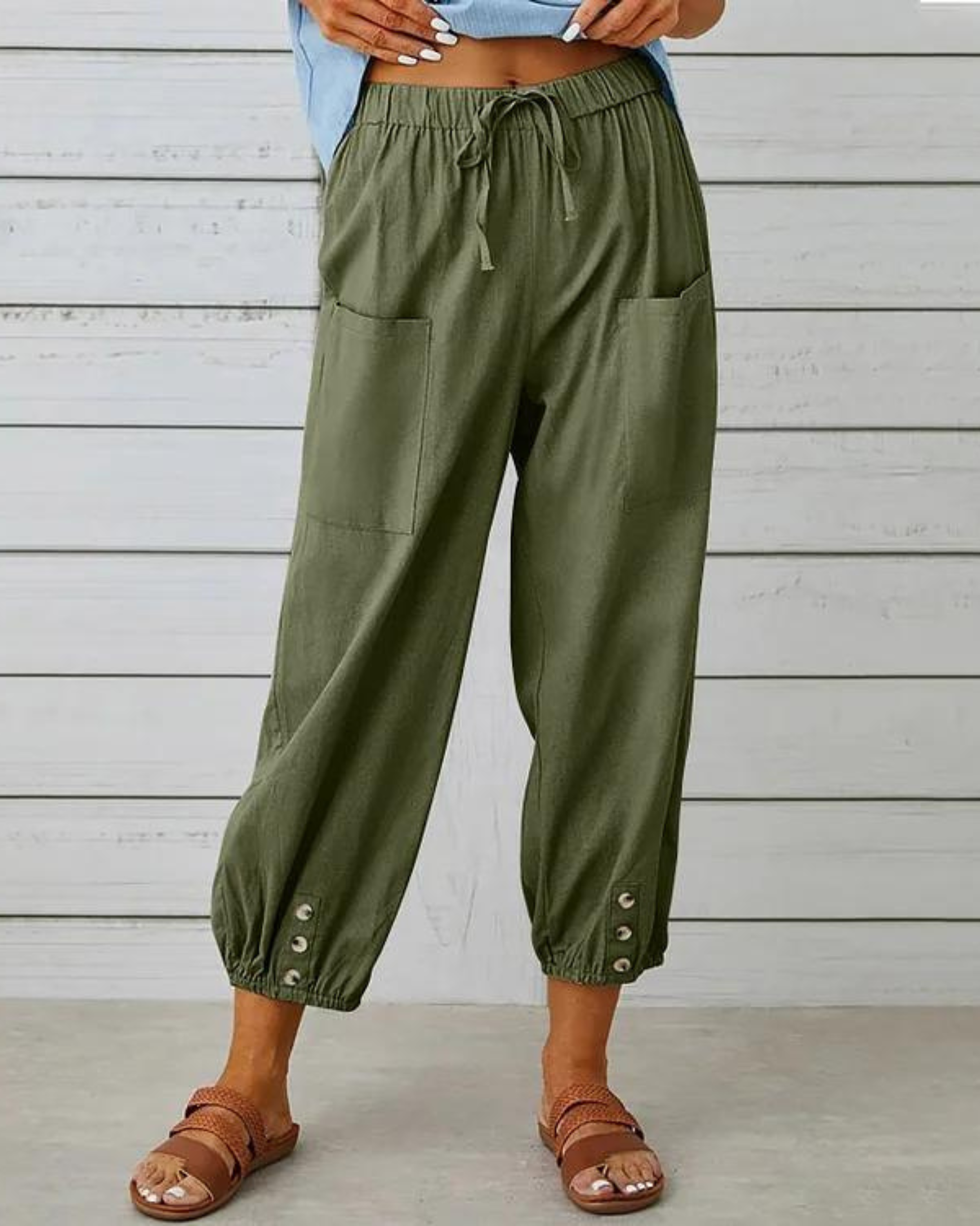 Stilla | Bløde Loose-Fit Damebukser