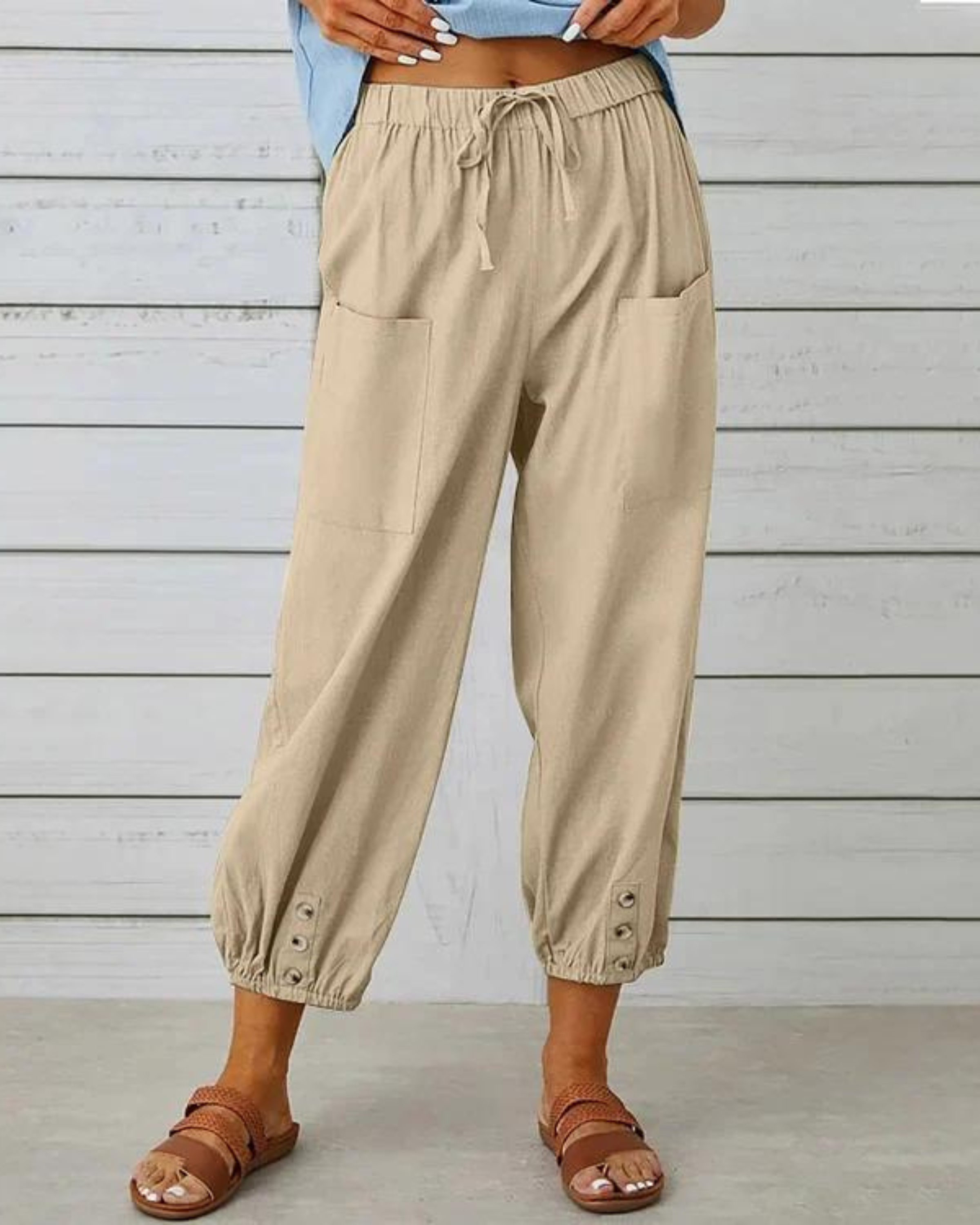 Stilla | Bløde Loose-Fit Damebukser