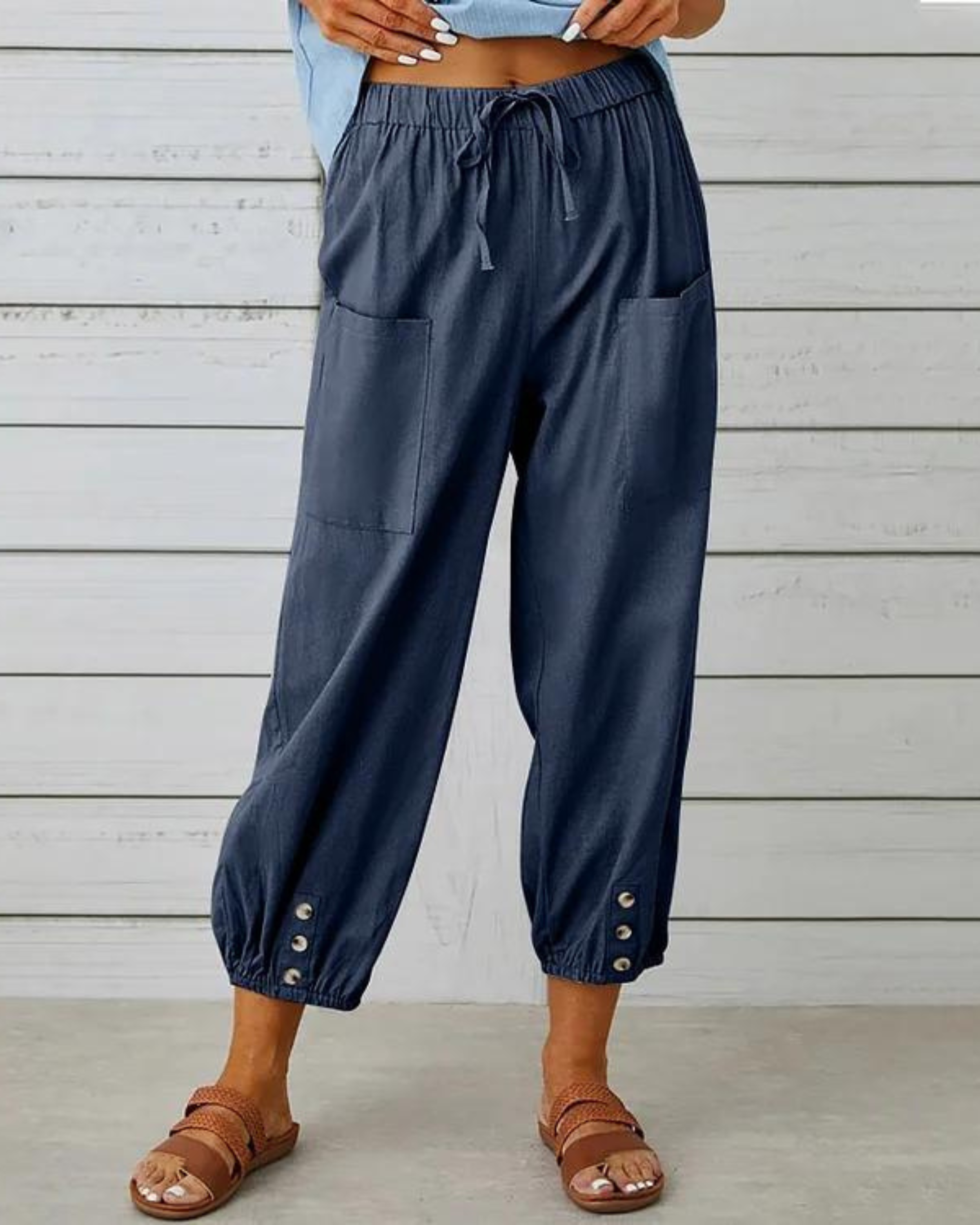 Stilla | Bløde Loose-Fit Damebukser