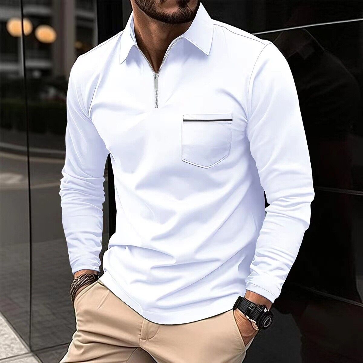 Stilla | Langærmede Polo T-shirts