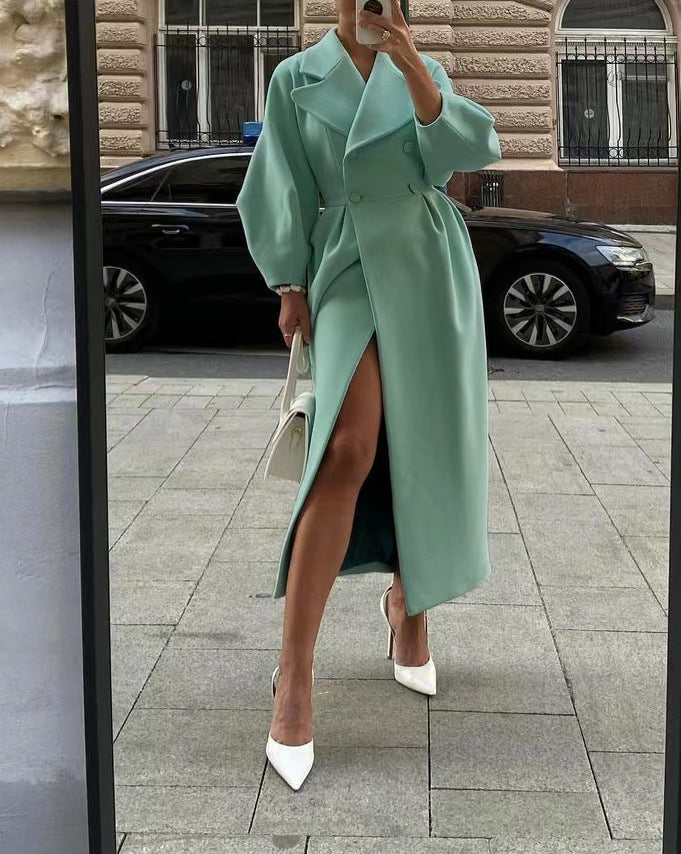 Stilla | Elegant Lang Frakke til Damer