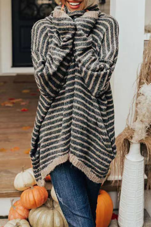 Stilla | Pullover med elegant omstillingsmulighed Udsalg