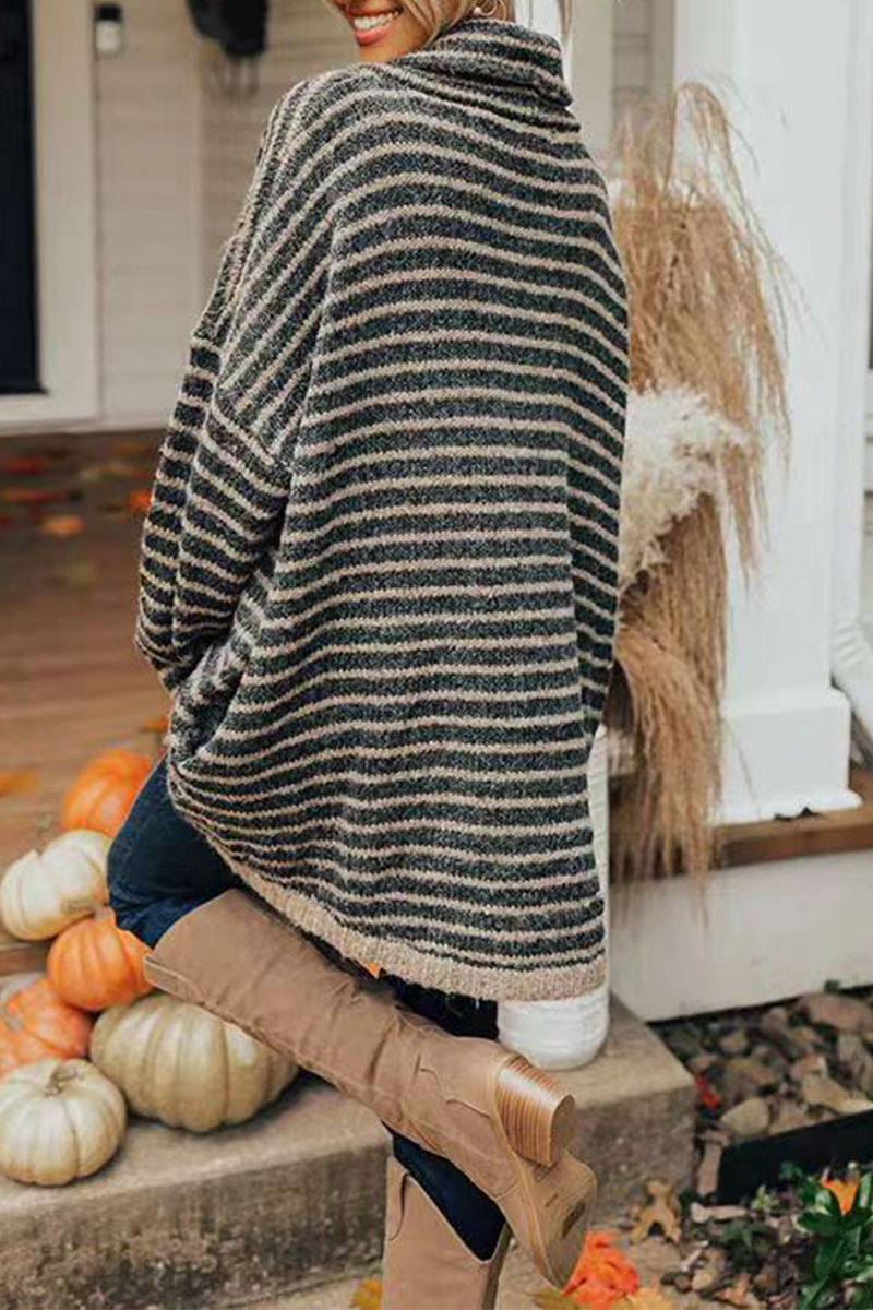 Stilla | Pullover med elegant omstillingsmulighed Udsalg
