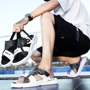 Stilla | To-farvet herresandaler