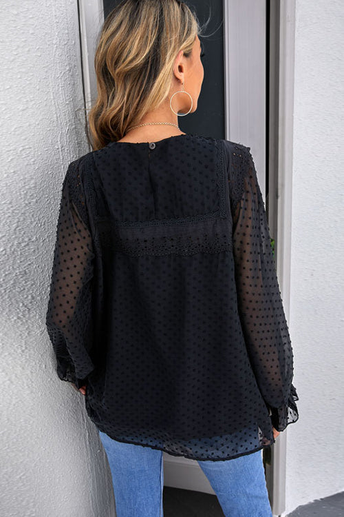 Stilla | Altid Fantastisk Swiss Dot Blonde Til Toppen Online salg