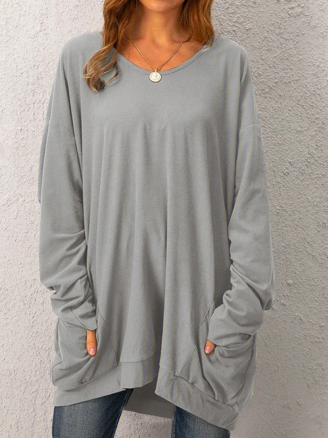 Stilla | Behagelig og Klassisk Sweater til Hverdagen Online Hot Salg