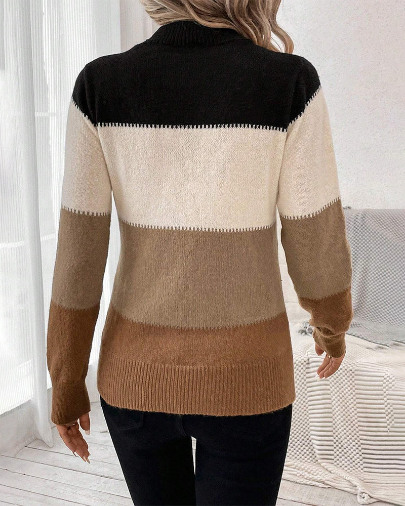 Stilla | Colour BlockTrøje til Kvinder