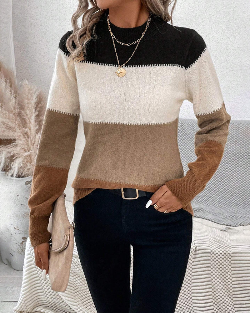 Stilla | Colour BlockTrøje til Kvinder