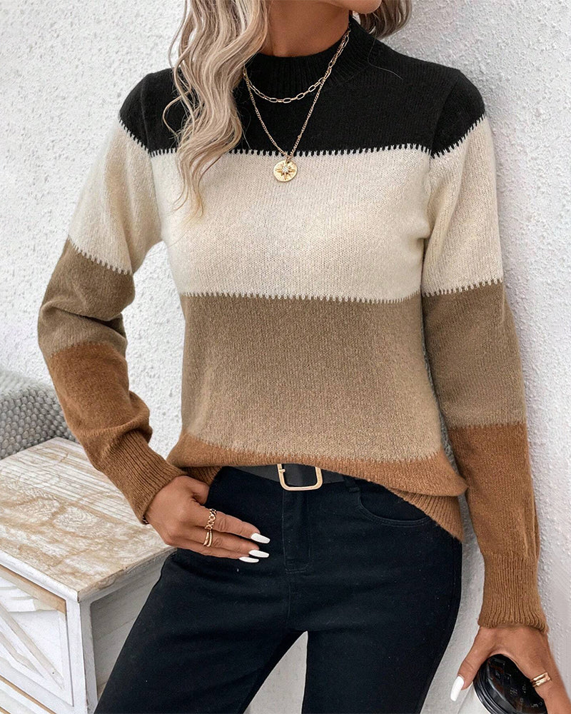 Stilla | Colour BlockTrøje til Kvinder