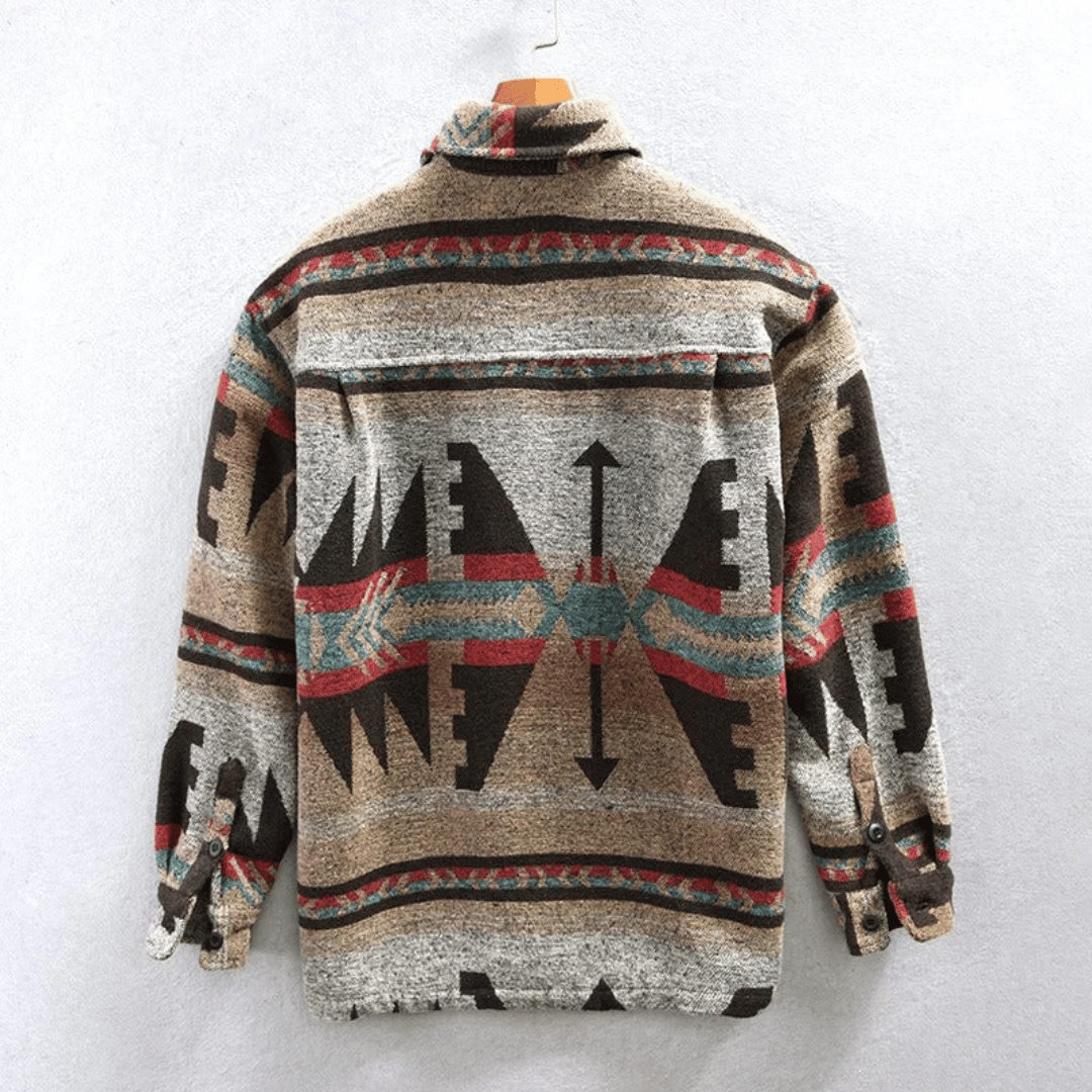 Stilla | Luksuriøs Jacquard Flannel Herreshirt