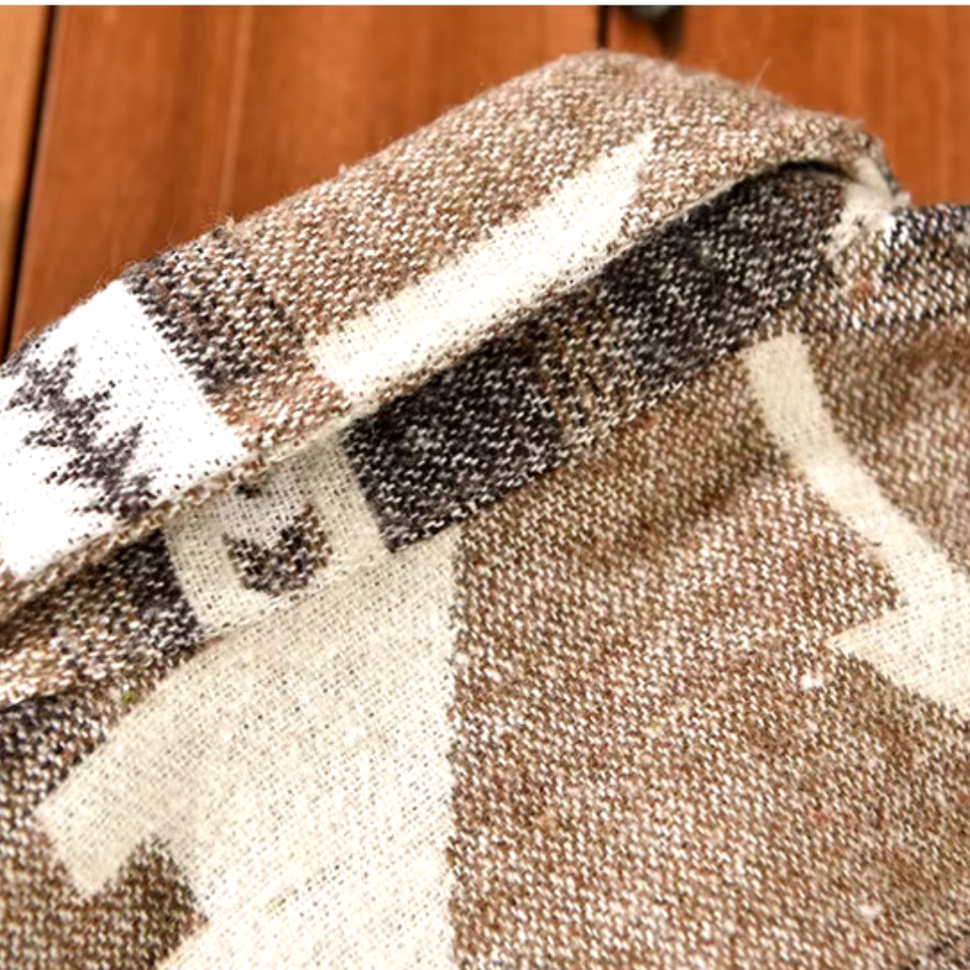 Stilla | Luksuriøs Jacquard Flannel Herreshirt