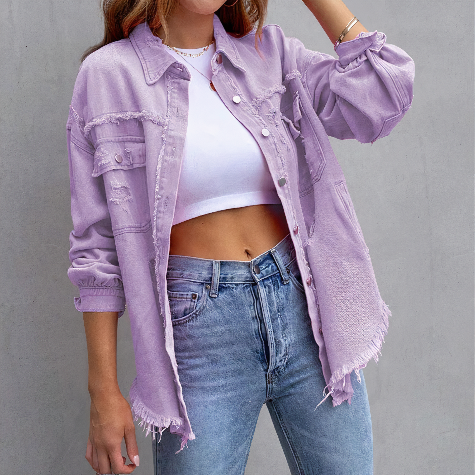 Stilla | Tidløs Denimjakke
