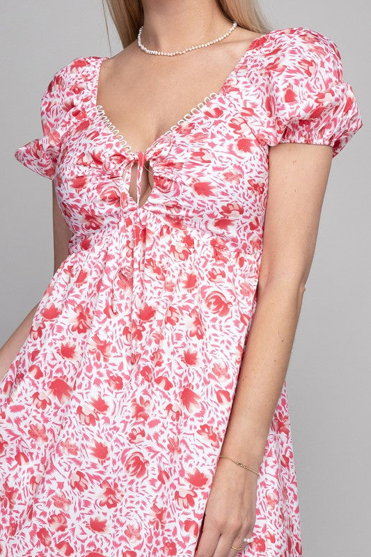 Stilla | Front Puff Sleeve Dress