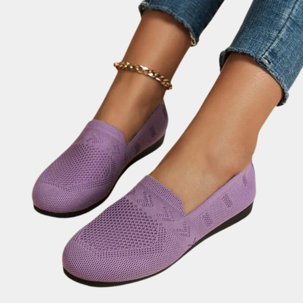 Stilla | Åndbare Strik Loafers Til Kvinder