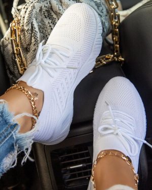 Stilla | Farverige Hverdags Mesh Sneakers