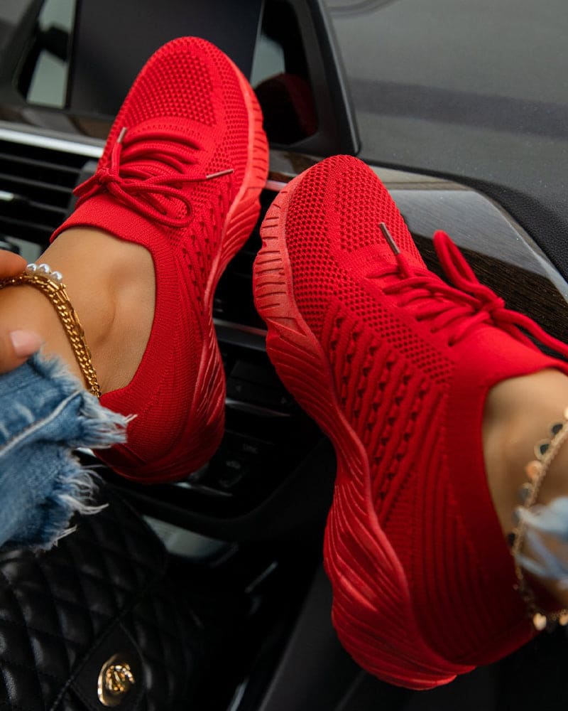 Stilla | Farverige Hverdags Mesh Sneakers