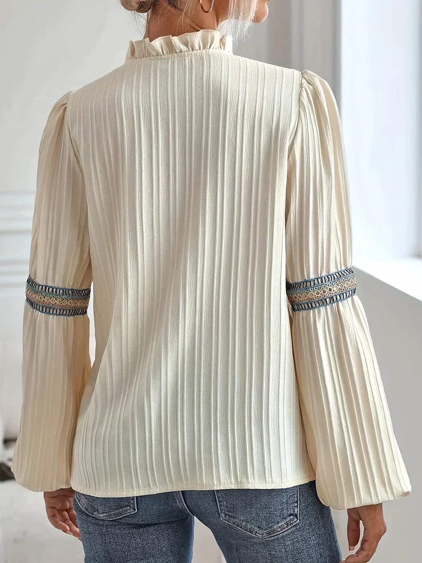 Stilla | Smuk V-hals Bluse