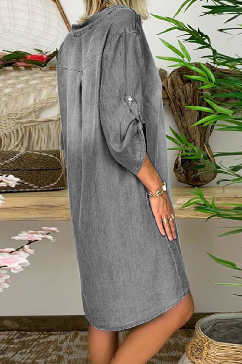 Stilla | Elegant Solid Spænde Kjoler Rabat