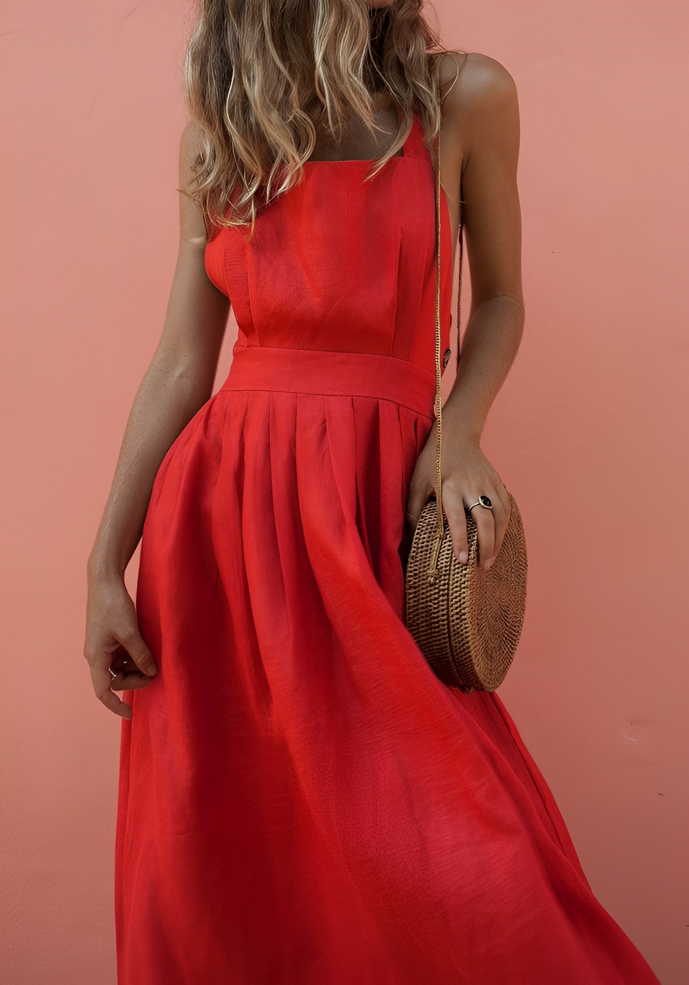 Stilla | Sommer Halterneck Kjole