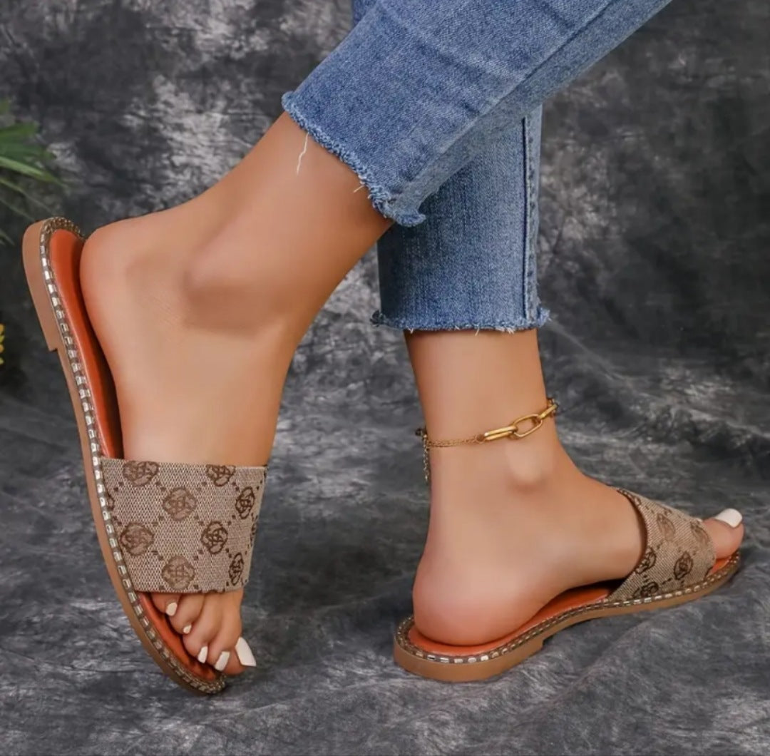 Stilla | Blomsterprint Sommer Sandaler Til Damer Online salg