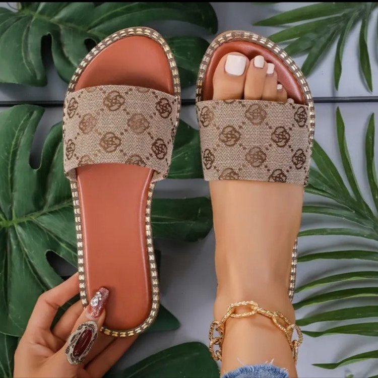 Stilla | Blomsterprint Sommer Sandaler Til Damer Online salg