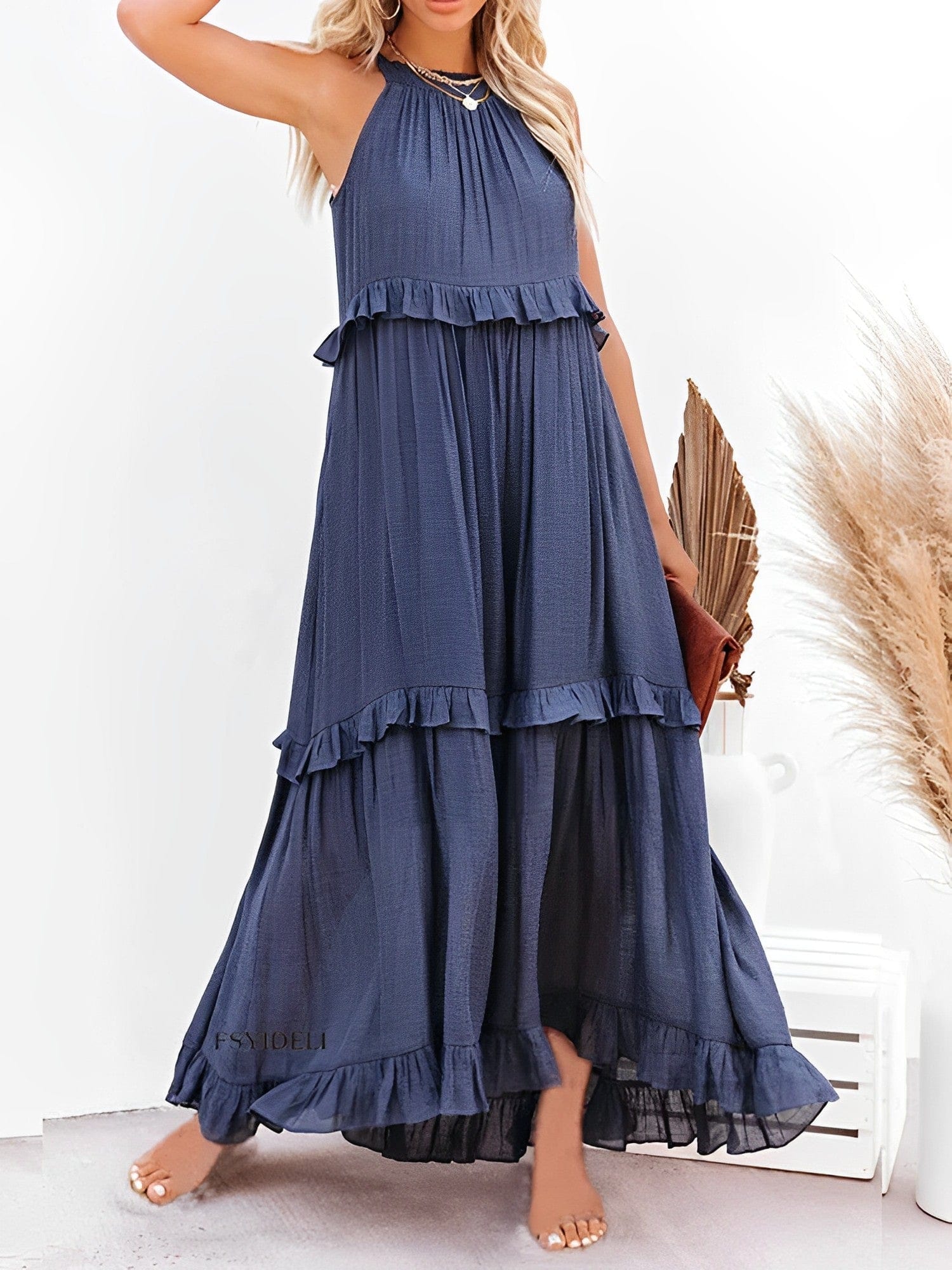 Stilla | Boho Sommerkjole med Let Snit