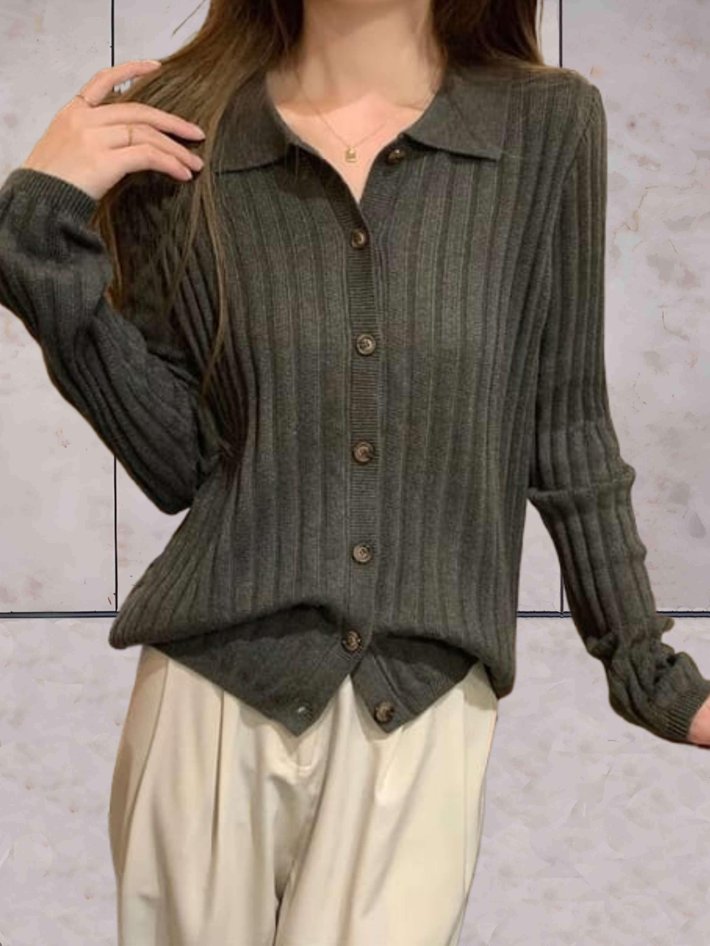 Stilla | Læderagtig og Moderne Pullover