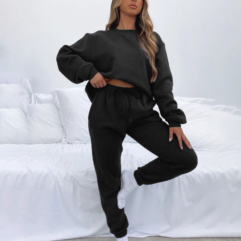 Stilla | Modevenlig Fritid Langærmet Sweatshirt Sæt Hot på udsalg
