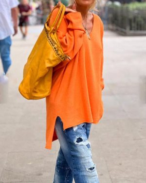 Stilla | Over størrelse Dame Sweatshirt Online Hot Salg