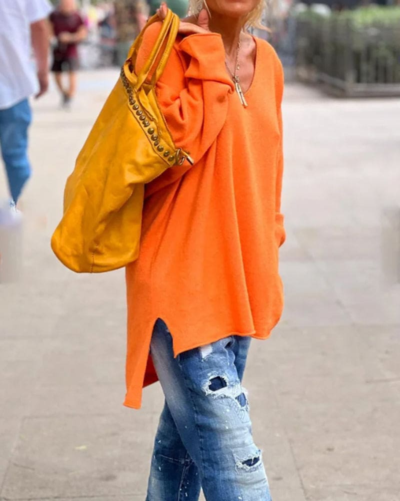 Stilla | Over størrelse Dame Sweatshirt Online Hot Salg