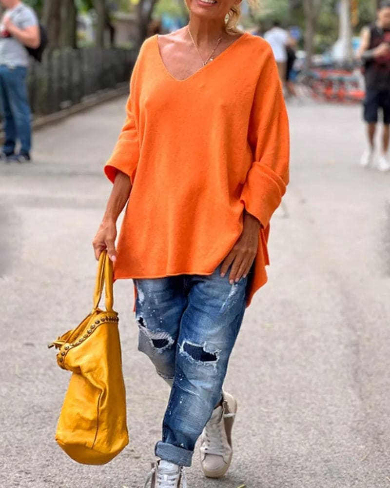 Stilla | Over størrelse Dame Sweatshirt Online Hot Salg