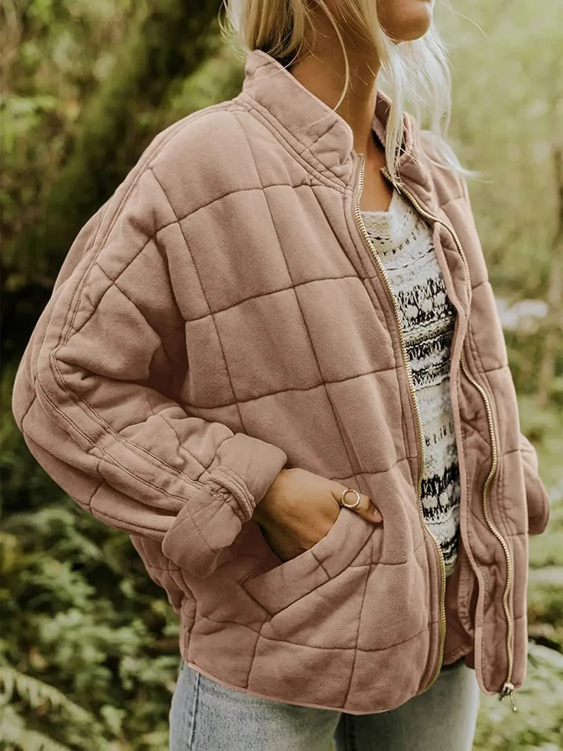 Stilla | Cool Plus Size Jakke I Vintage Stil For Et Unikt Udseende.